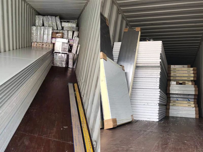 Loading container
