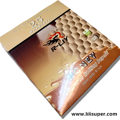 Honey flavored rolling papers