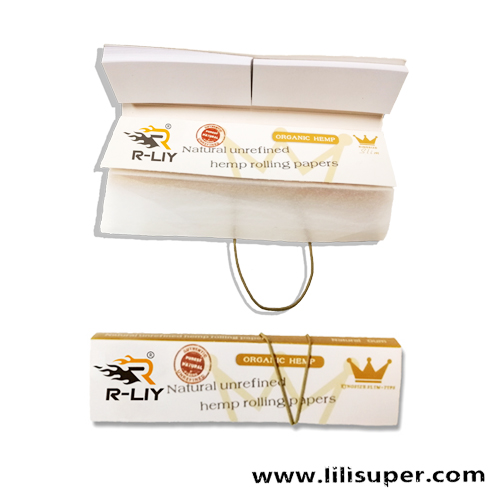 booklet with filter tips paper for cigarette