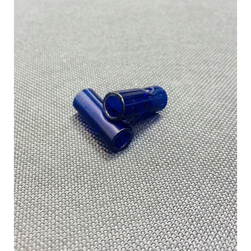 Deep blue glass filter for smoking